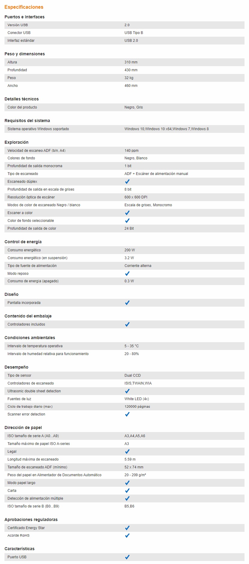 Fujitsu fi-7800 y fi-7900